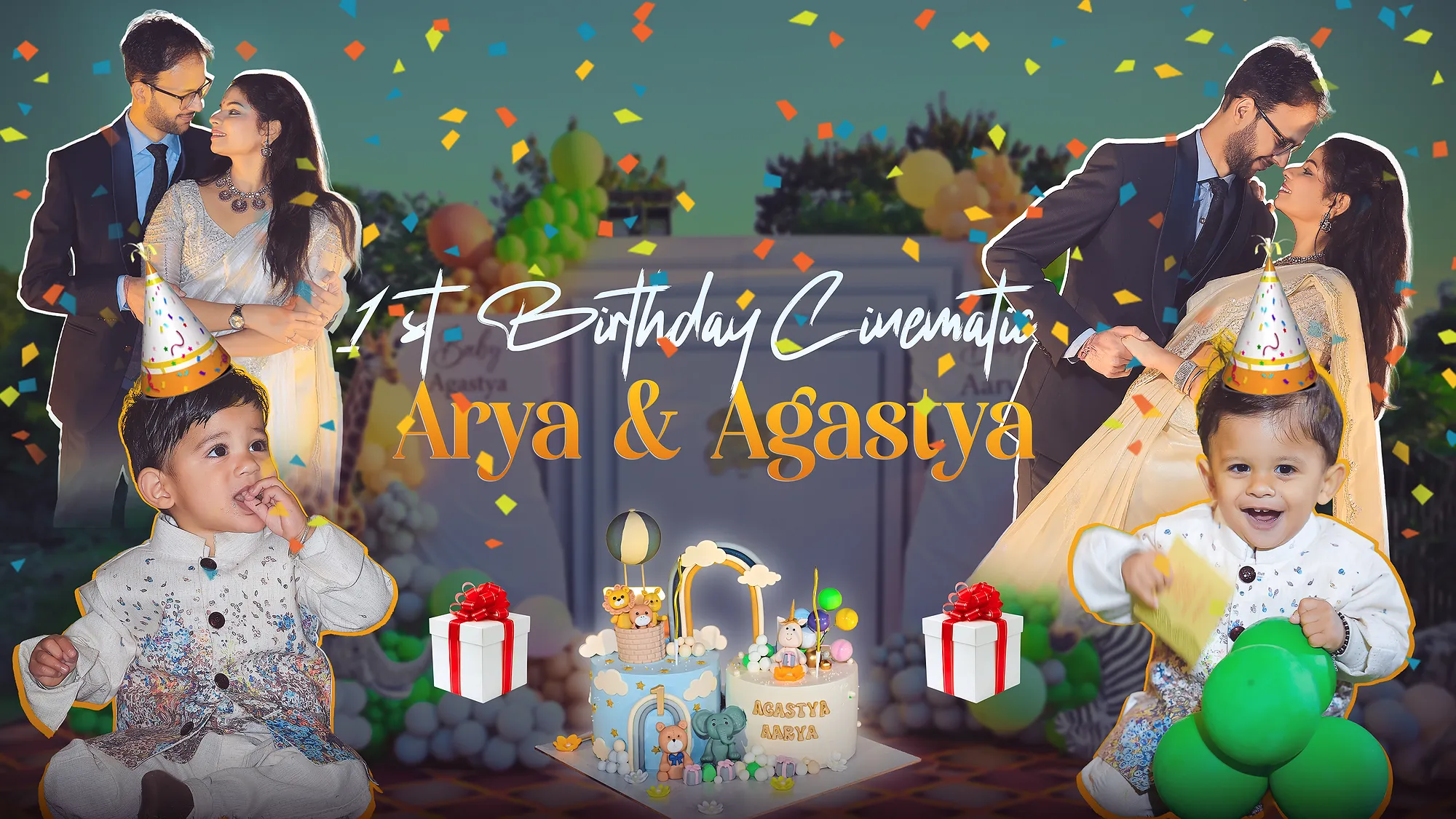 Arya & Agastya Birthday Highlight